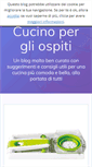 Mobile Screenshot of cucinopergliospiti.com